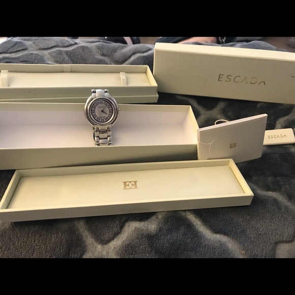 ESCADA Watch Only  ( bundle it w/matching bracelet) ❤️ - Picture 4 of 6
